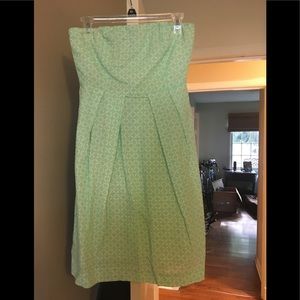J crew strapless dress